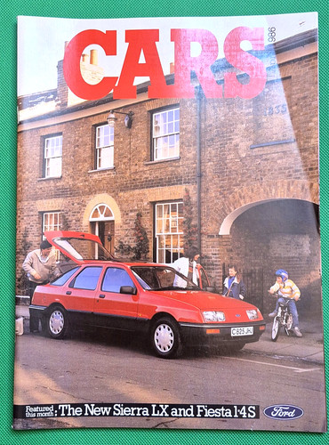 1986 ford cars brochure inc - ford,
