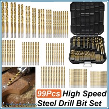 99PCS HSS Gold Cobalt Jobber