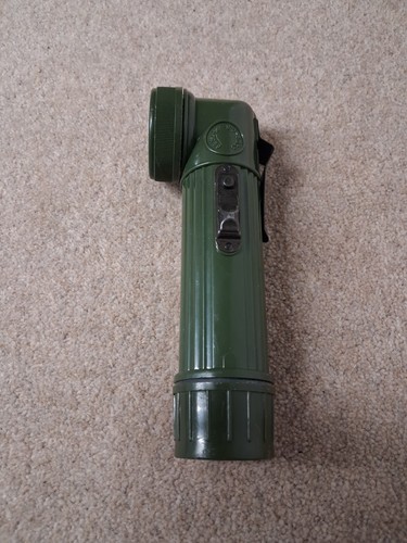 British army issued torch - british,