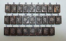 "OLD ENGLISH" ALPHABET LETTERS. (Multiple Item (DISCOUNT) Listing)