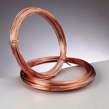 0.6 mm (22 gauge) PURE COPPER  CRAFT/JEWELLERY WIRE x 10 metres