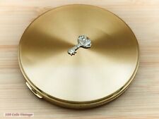 Le Rage Large 21st Birthday Key-Vintage Make Up/Powder Compact-0in