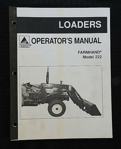 Genuine agco farmhand model - genuine,
