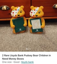 2 Pudsey Bear Children In Need