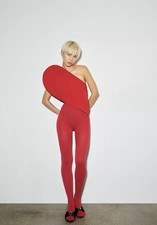 Zara Stunning Red Asymmetric