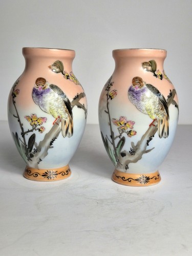 Rare pair japanese porcelain - japanese,