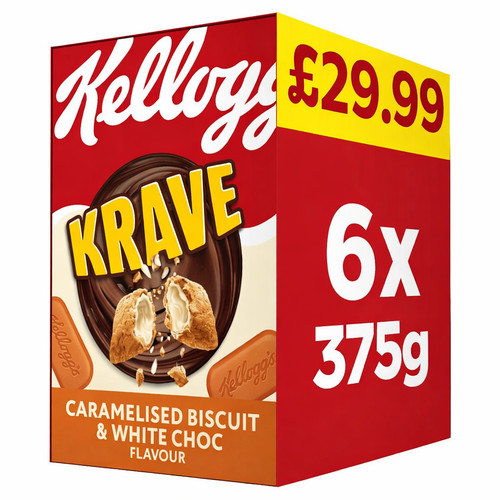 Kellogg krave caramelised - kellogg's,