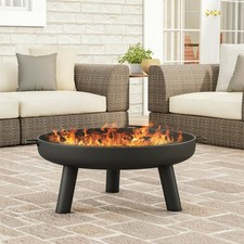 Fire Pit Round Steel Heater