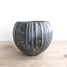 Sphere planter ceramic - sphere, plant