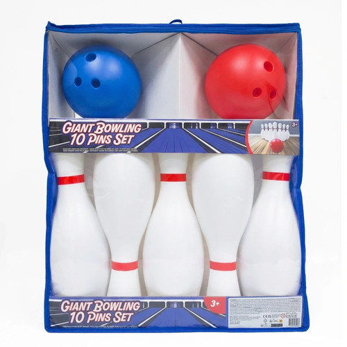 Giant bowling pin set kids - bowling,