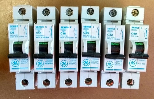 Series single pole mcb s - pole, mcb's