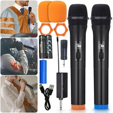 2x Professional UHF Wireless