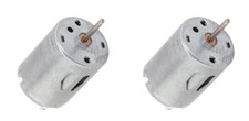 2PCS 280 DC MOTOR 3-12V 3000-15000 RPM GOOD CONDITION