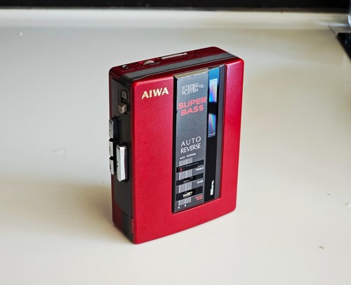 Rare red aiwa g34 - red,