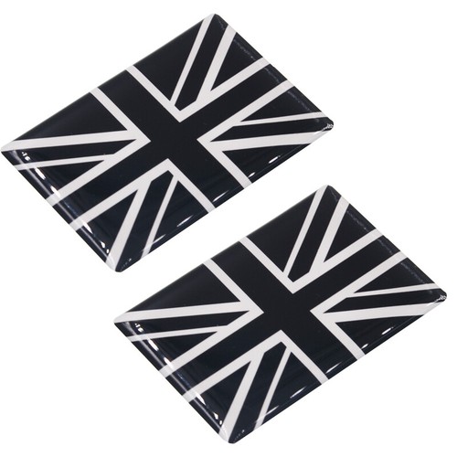 Pcs union jack badge gel - 2,