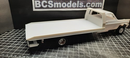 Flat bed wrecker tow truck - flat,