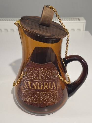 Vintage sangria carafe jug - vintage, carafe/jug