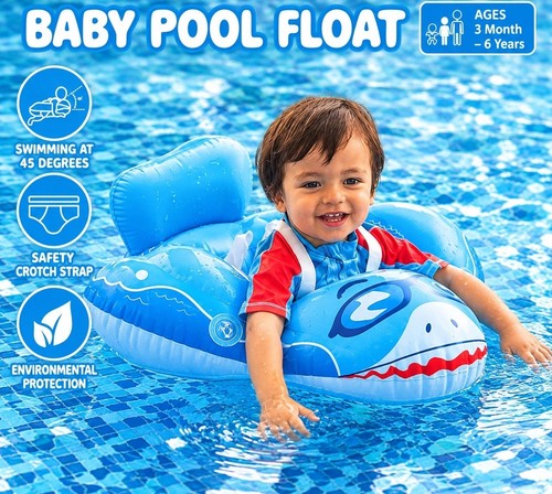Inflatable kids swimming ring