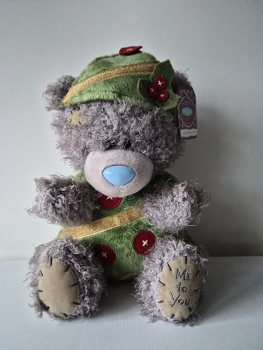 You tatty teddy - me,