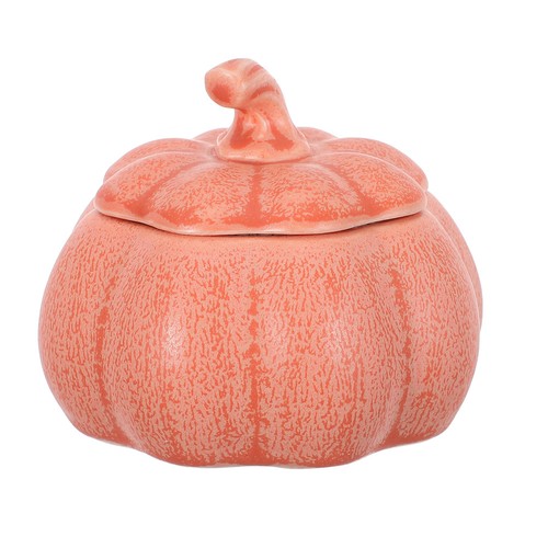 Pumpkin shape candy jar - candy,