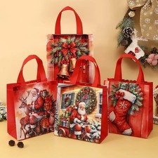 1-12x Christmas Reusable Bag