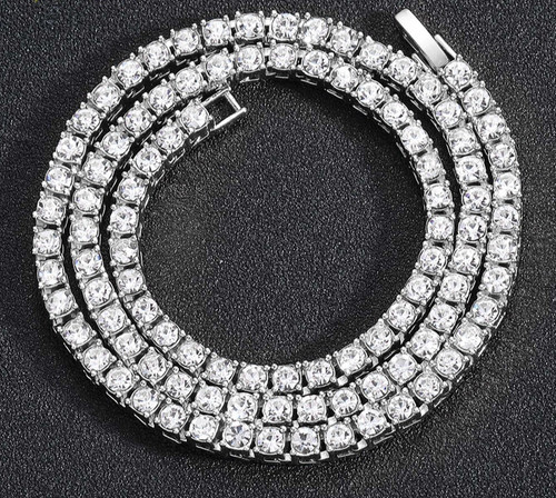 5mm iced out - out, tennis