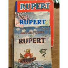 Rupert Bear Books Bundle