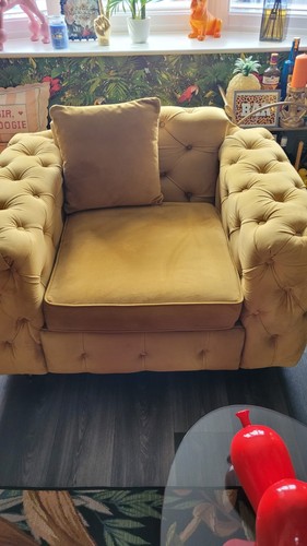 Chesterfield cuddle chair and - chesterfield,