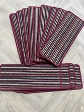 14 red stripe Open Plan Carpet