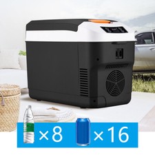 10L Portable Car Fridge Cooler Box -10°C to 65°C for Camping Driving Home