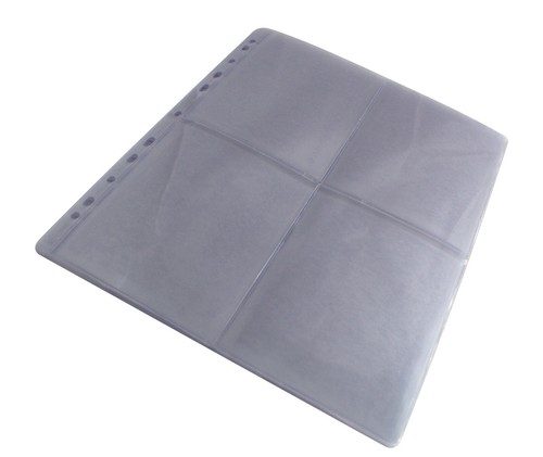 Clear pages for - pages, postcards