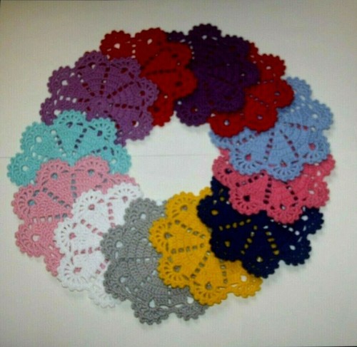 Handmade crochet coaster - ,