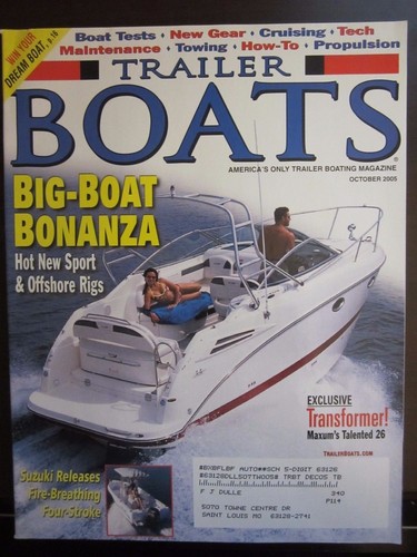 Trailer boats magazine october - trailer,