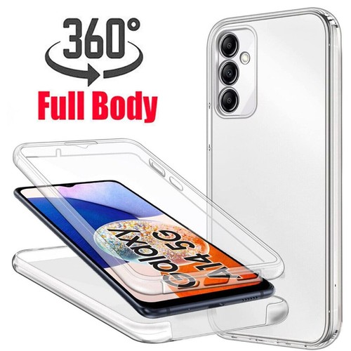 Clear front back case - clear, front&back
