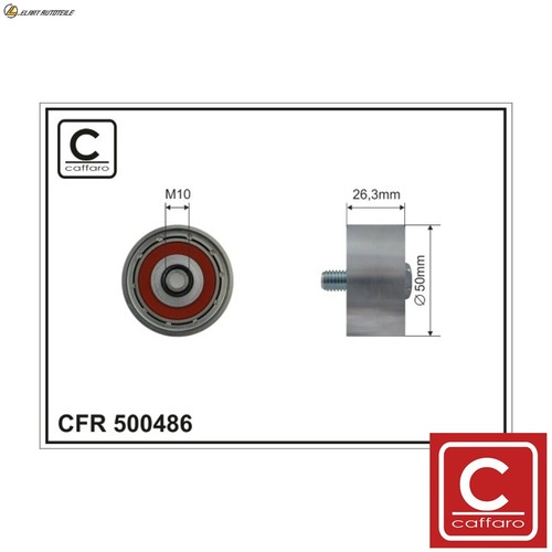 Puller guide pulley ribbed - puller,