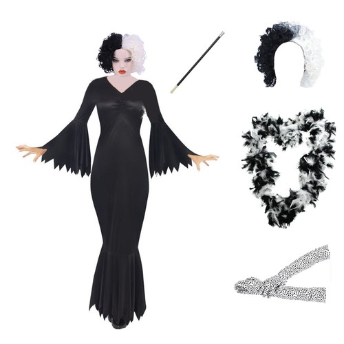 Ladies cruella dalmatian - ladies,