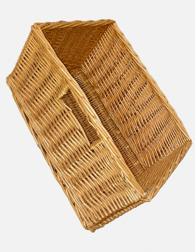 Woven wicker rectangular - woven,