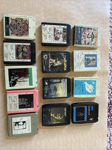 Stereo track set of - 8-track.,