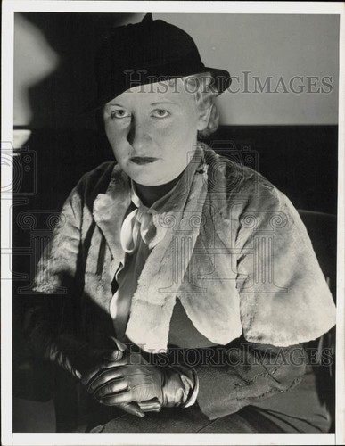 1933 press photo marianne - press, e