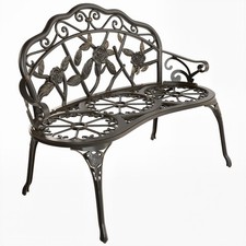Outsunny Garden Bench Porch
