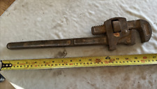 Vintage Record  18” Stilson Pipe Wrench - Good Working Condition 