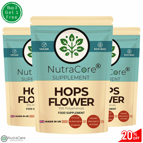 Hops flower extract capsules - flower,