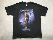 VTG 2013 MEGADETH COUNTDOWN TO EXTINCTION SHIRT METALLICA SLAYER VENOM DRI RARE