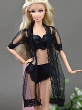 Doll accessories black pajamas - accessories,