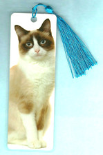 Ragdoll Cat Bookmark Tonkinese