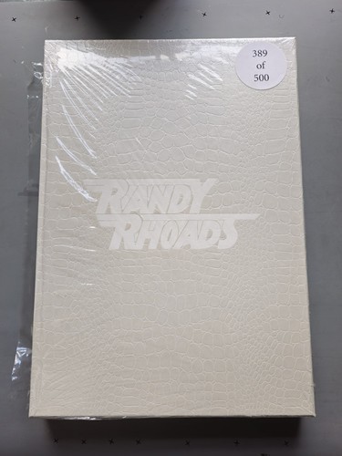 Randy rhoads book signed - randy,