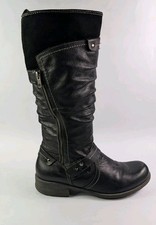 Earth Spirit Black Leather