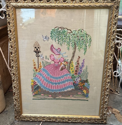 Vintage hand knitted and - hand,