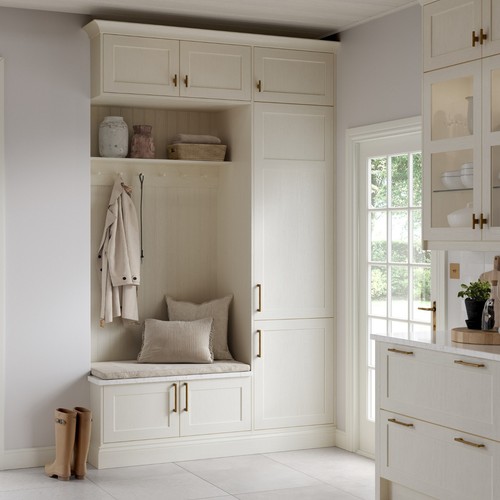 Solid wood boot - room, utility