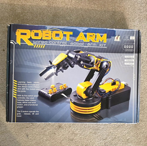 Wired control robot arm - wired, kit